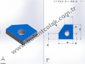 Solidworks otomatik ölçülendirme