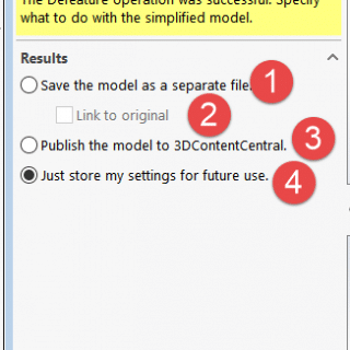solidworks 2018 defeature komutu kullanımı